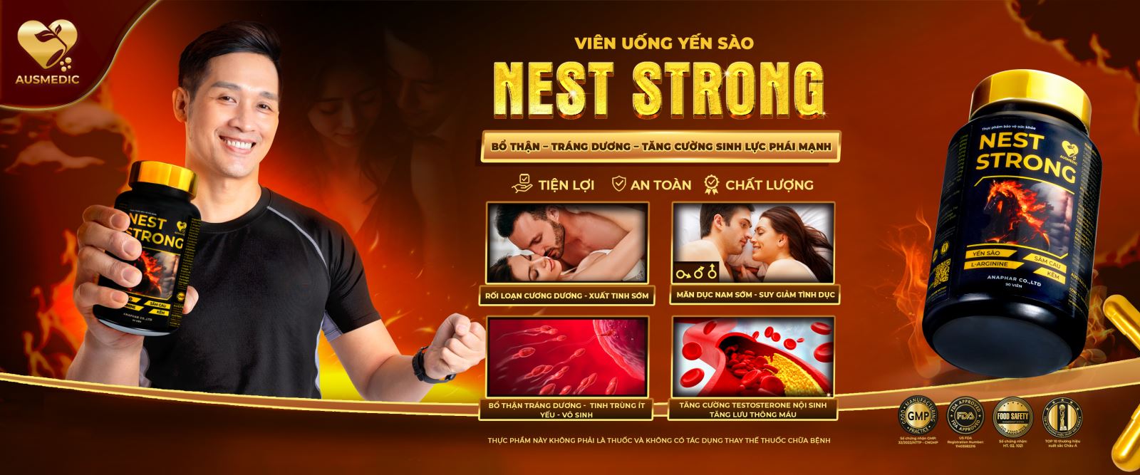 VIÊN UỐNG YẾN SAO NEST STRONG