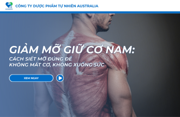 Giảm mỡ giữ cơ nam: cách siết mỡ đúng để không mất cơ, không xuống sức