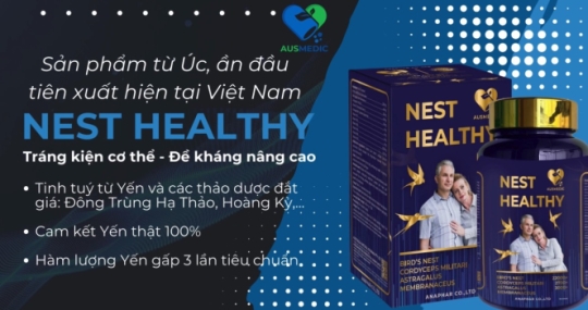 NEST HEALTHY -  Tráng kiện cơ thể - Đề kháng nâng cao