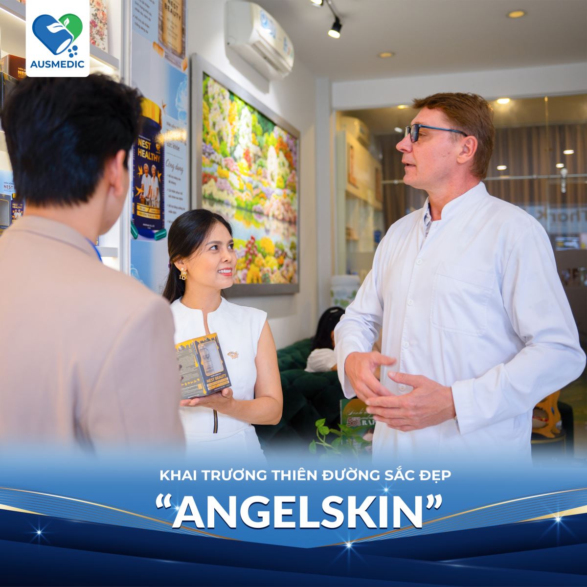 Angel Skin Spa chính thức phân phối viên uống yến sào Ausmedic chính hãng