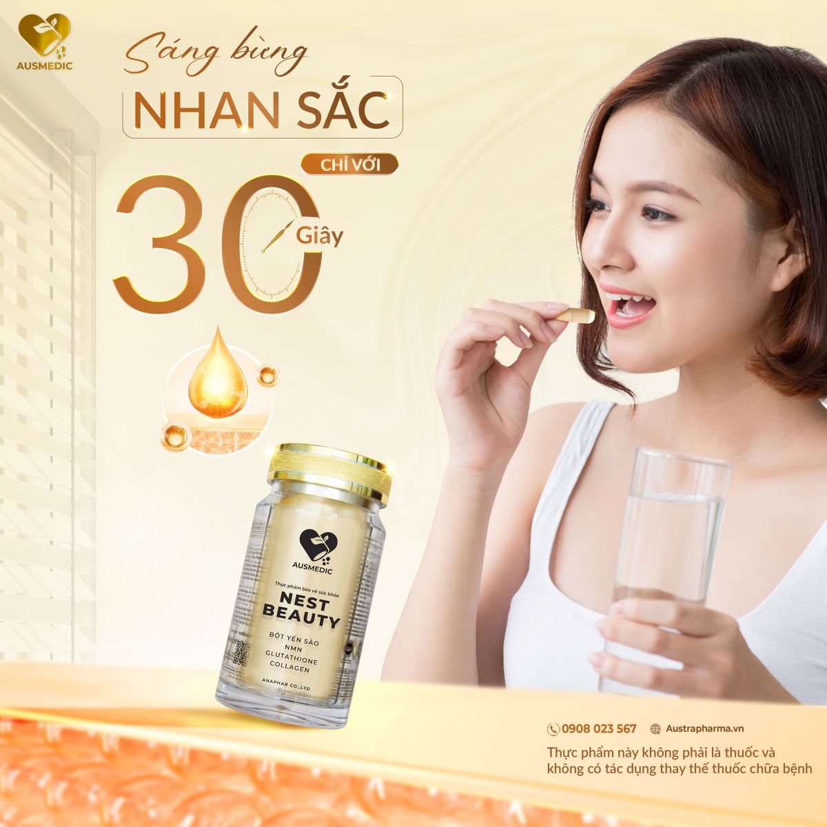 Khám phá Thành Phần Viên Uống Yến Sào Nest Beauty: Bí Quyết Trẻ Hóa Toàn Diện