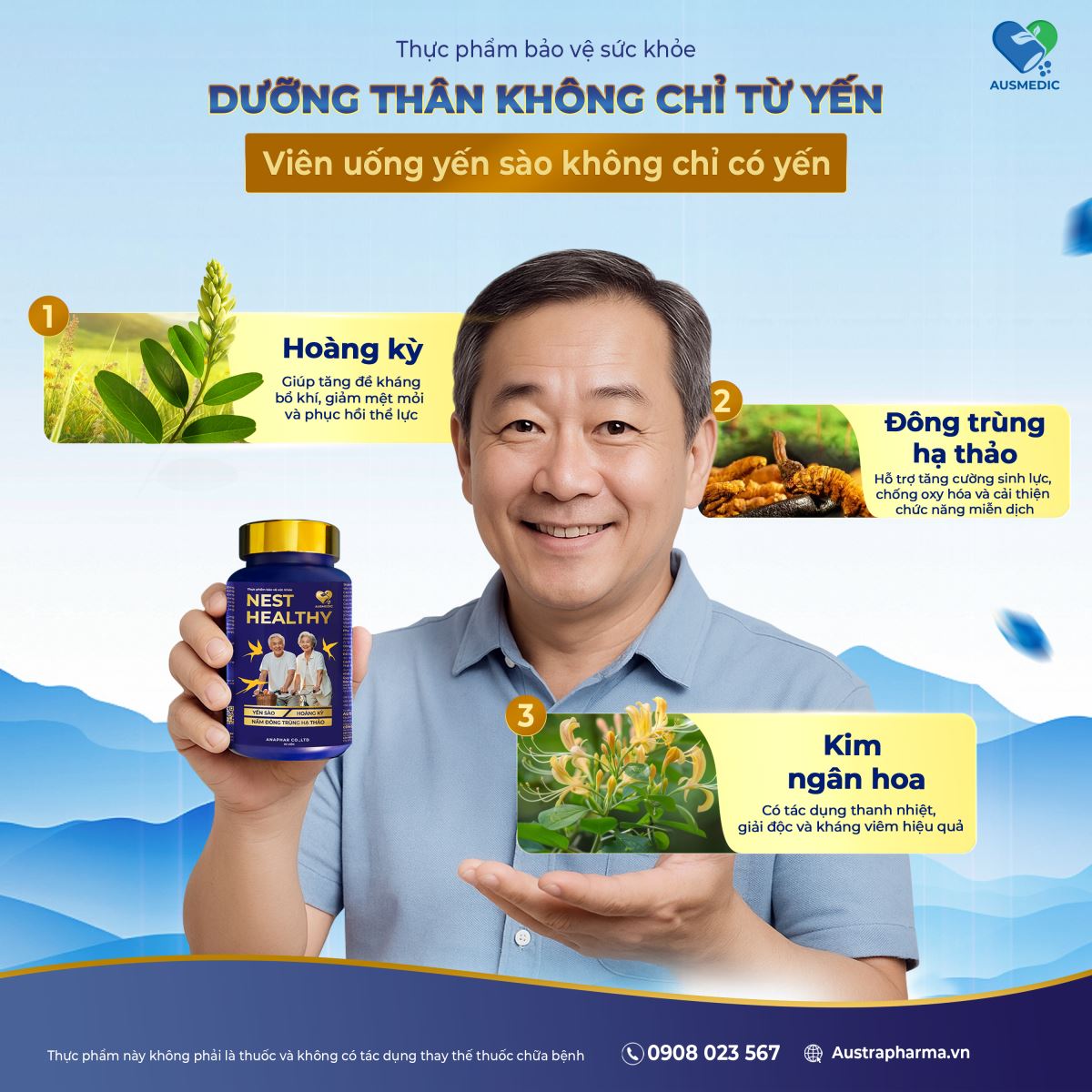 Ăn yến có bổ phổi không? Bóc tách sự thật cùng Ausmedic