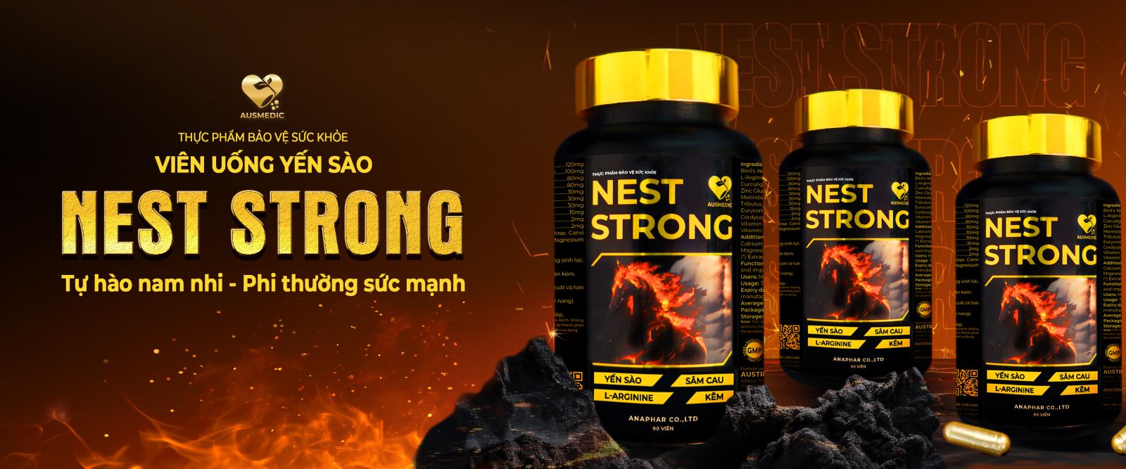 VIÊN UỐNG YẾN SAO NEST STRONG