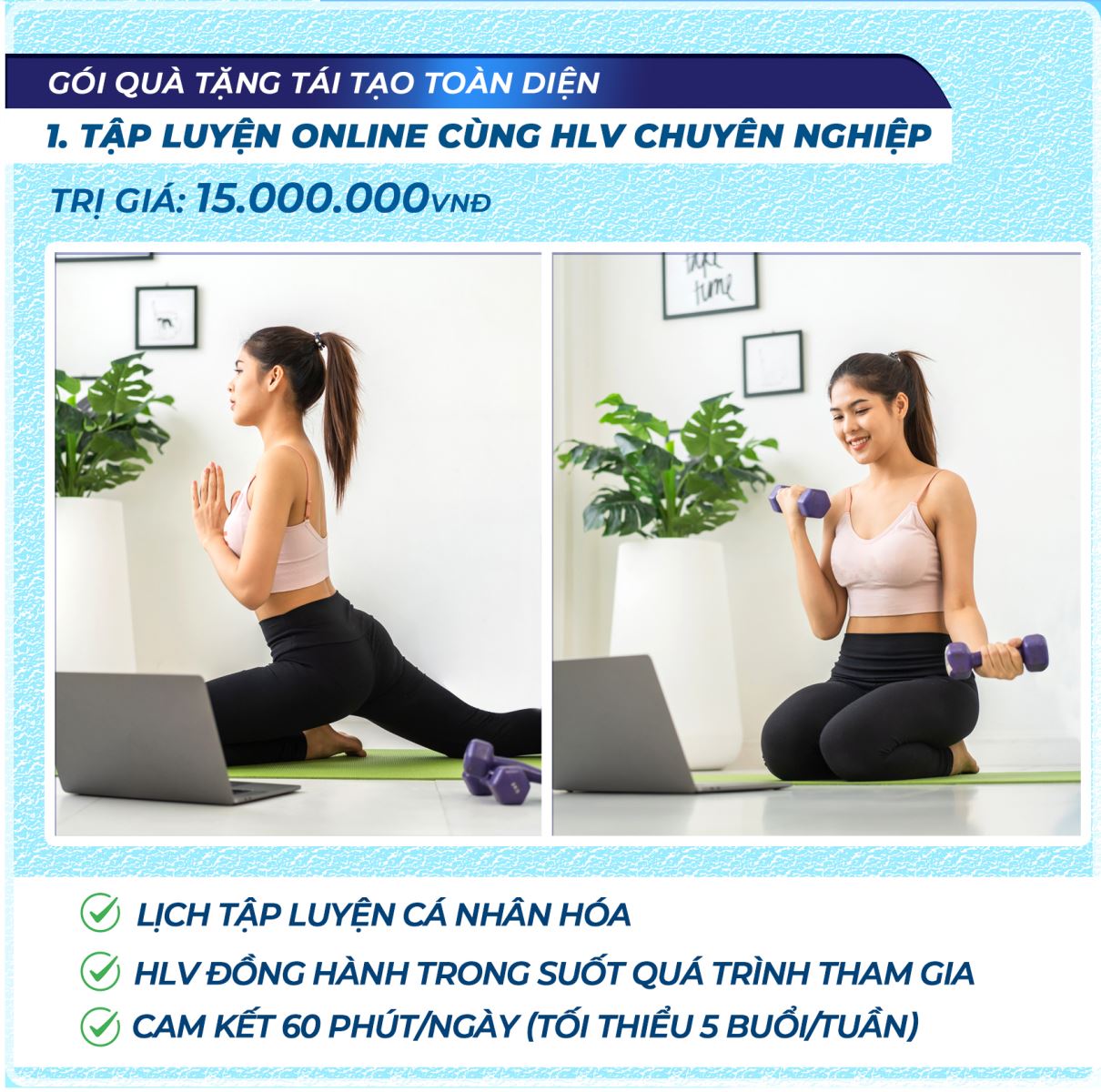 HÀNH TRÌNH 90 NGÀY TÁI TẠO: NHẬN GÓI QUÀ TẶNG TOÀN DIỆN 22 TRIỆU ĐỒNG 