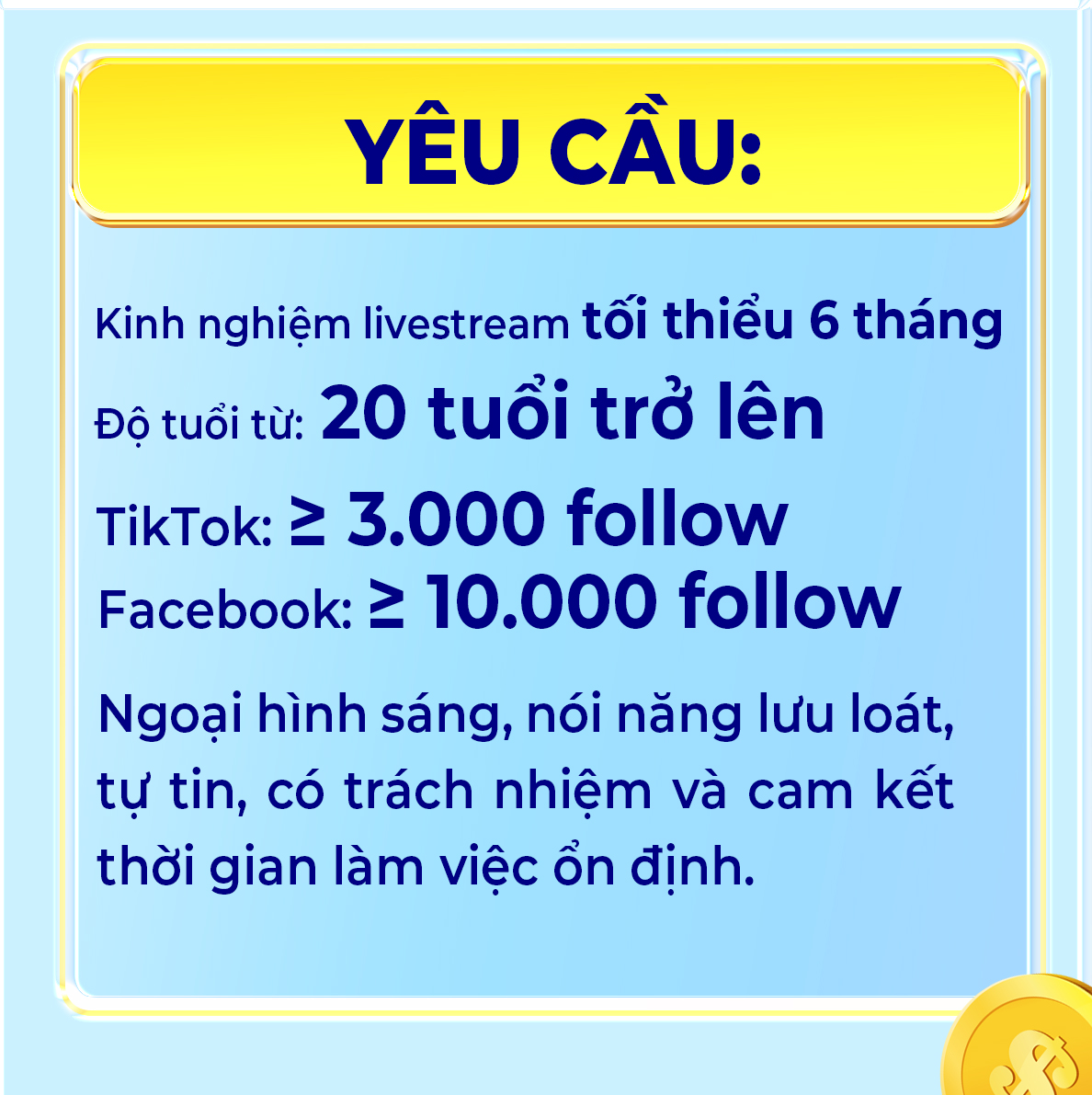 TUYỂN DỤNG CỘNG TÁC VIÊN LIVESTREAM BÁN HÀNG AUSMEDIC