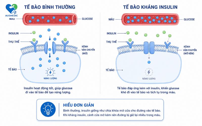 Kháng Insulin Là Gì? Dấu Hiệu, Nguyên Nhân Và Cách Cải Thiện Hiệu Quả