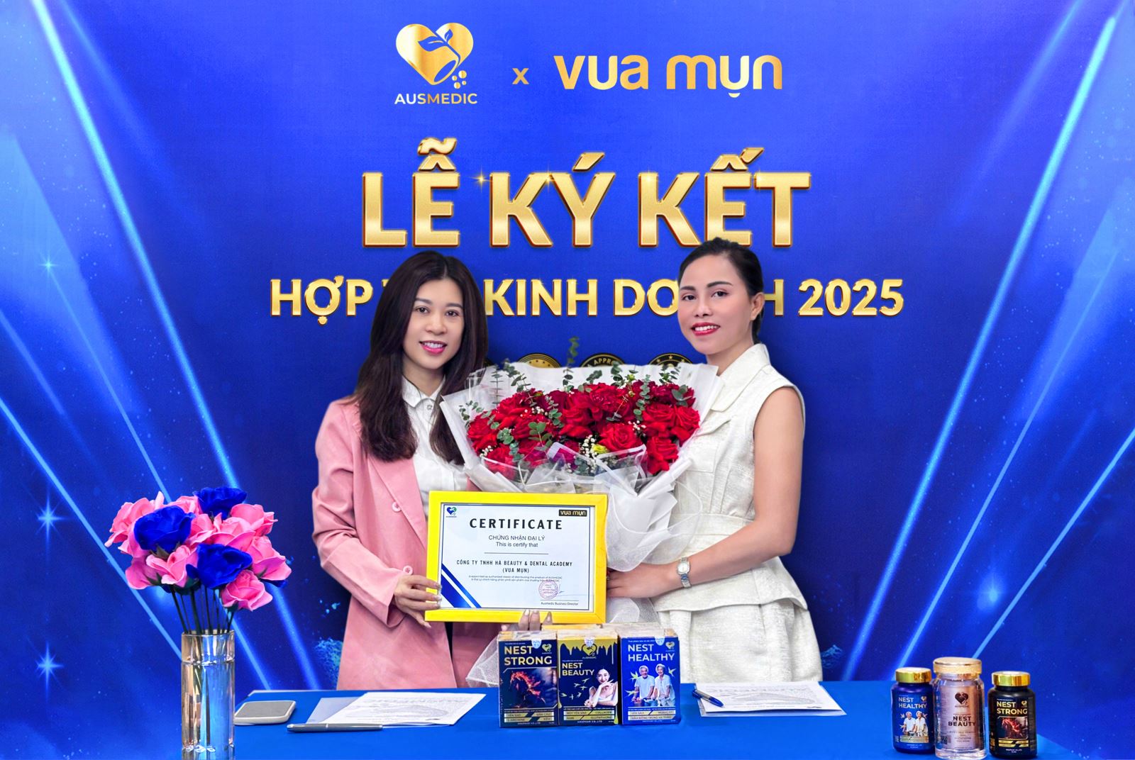 AUSMEDIC & VUA MỤN HỢP TÁC CHIẾN LƯỢC – CHĂM SÓC DA TOÀN DIỆN