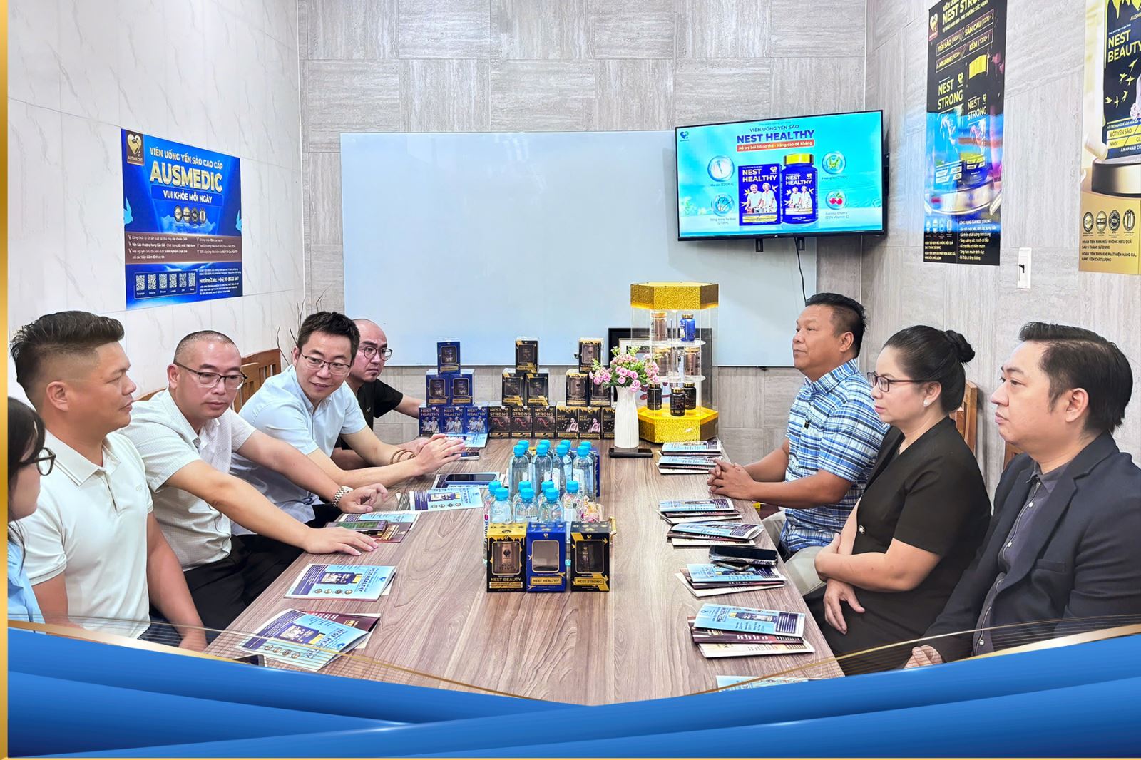 AUSMEDIC ĐÓN TIẾP ĐỐI TÁC TRUNG QUỐC – MỞ RỘNG CÁNH CỬA HỢP TÁC 