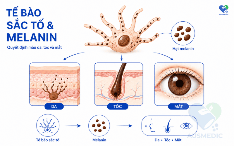 Melanin là gì? Vai trò của melanin đối với làn da và sắc tố cơ thể