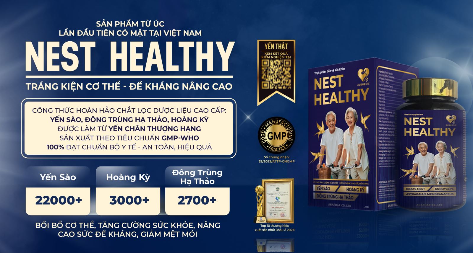 Viên uống Nest Healthy tác động toàn diện cho sức khoẻ như thế nào?