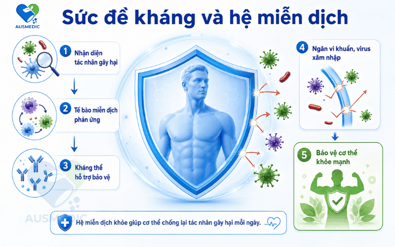 Sức Đề Kháng Là Gì? Cơ Chế Hoạt Động Và Vì Sao Suy Giảm Theo Tuổi Tác, Stress