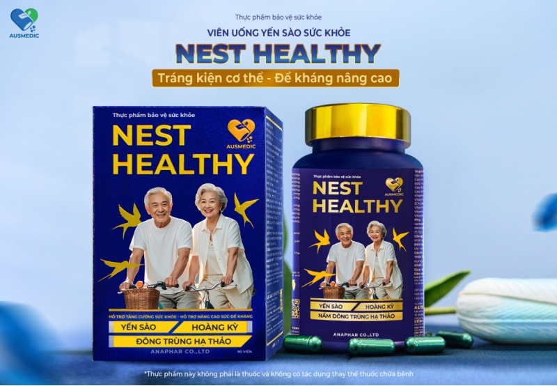 NEST HEALTHY -  TRÁNG KIỆN CƠ THỂ, ĐỀ KHÁNG NÂNG CAO