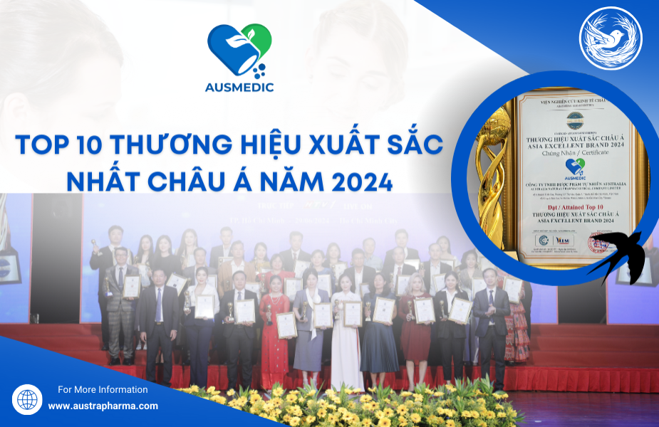 ANAPHAR - “TOP 10 THƯƠNG HIỆU XUẤT SẮC CHÂU Á 2024”