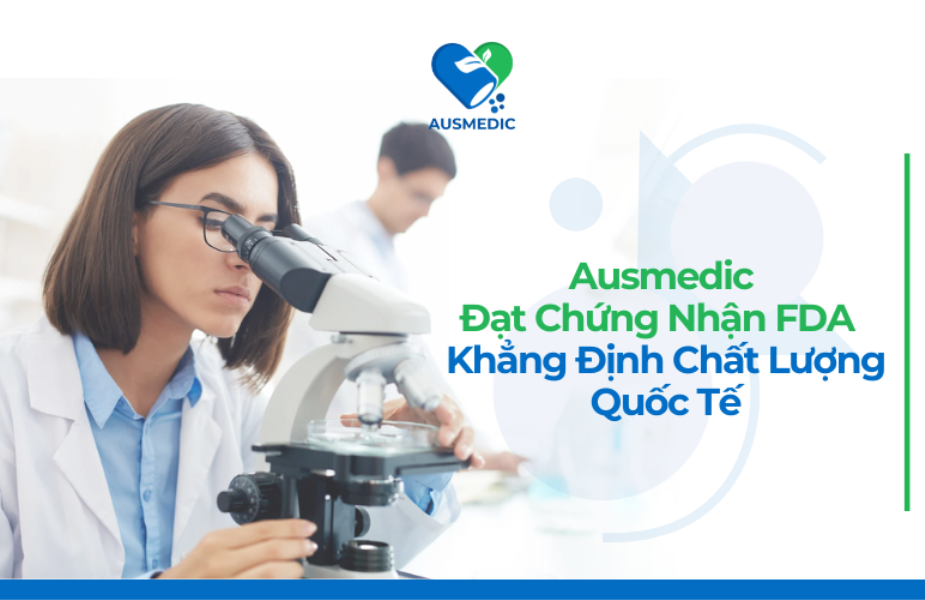 Ausmedic Đạt Chứng Nhận FDA – Khẳng Định Chất Lượng Quốc Tế