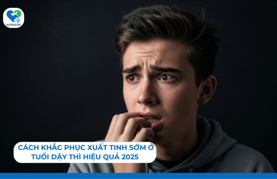 Cách khắc phục xuất tinh sớm ở tuổi dậy thì hiệu quả 2025 