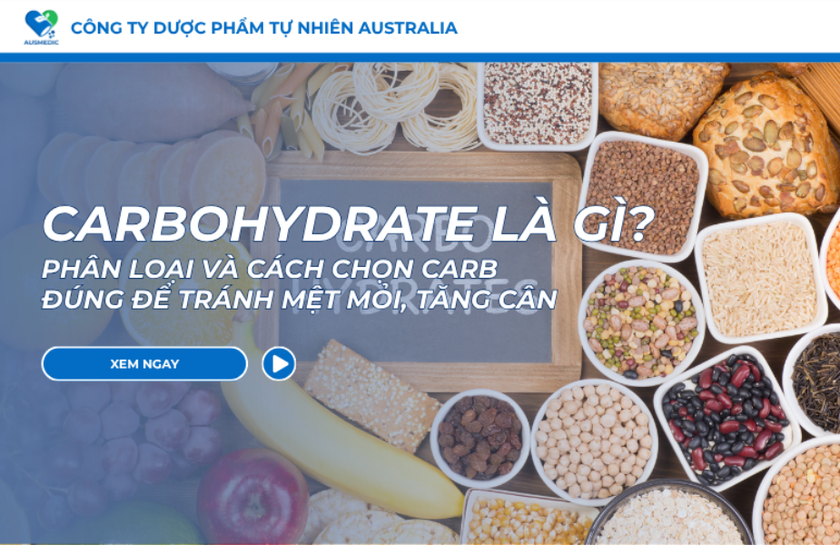 Carbohydrate Là Gì? Phân Loại Và Cách Chọn Carb Đúng Để Tránh Mệt Mỏi, Tăng Cân