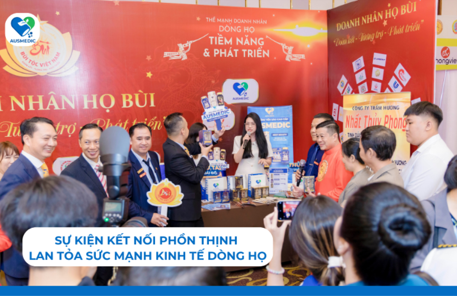 Sự Kiện Kết Nối Phồn Thịnh – Lan Tỏa Sức Mạnh Kinh Tế Dòng Họ