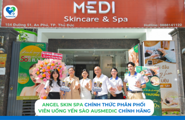 Angel Skin Spa chính thức phân phối viên uống yến sào Ausmedic chính hãng