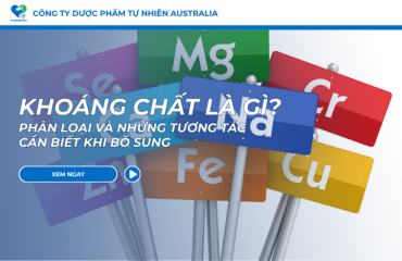 Khoáng Chất Là Gì? Phân Loại Và Những Tương Tác Cần Biết Khi Bổ Sung