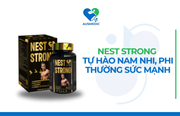 NEST STRONG -  VIÊN UỐNG YẾN TỰ HÀO NAM NHI, PHI THƯỜNG SỨC MẠNH