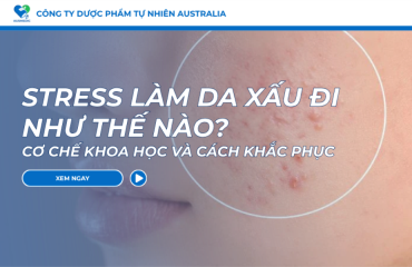 Stress Làm Da Xấu Đi Như Thế Nào? Cơ Chế Khoa Học Và Cách Khắc Phục