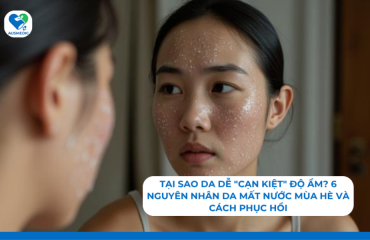 Tại Sao Da Dễ "Cạn Kiệt" Độ Ẩm? 6 Nguyên Nhân Da Mất Nước Mùa Hè Và Cách Phục Hồi