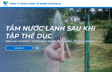 Tắm Nước Lạnh Sau Khi Tập Thể Dục: Nên Hay Không? Cách Làm Đúng Để Không Hại Sức Khỏe