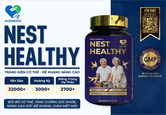 NEST HEALTHY -  TRÁNG KIỆN CƠ THỂ, ĐỀ KHÁNG NÂNG CAO